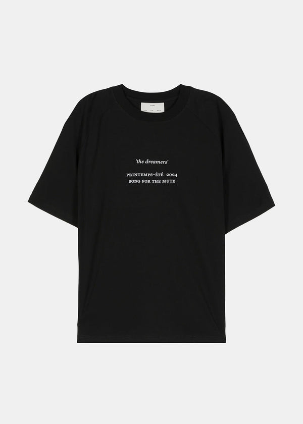 SONG FOR THE MUTE Black Full Moon T-Shirt-NOBLEMARS
