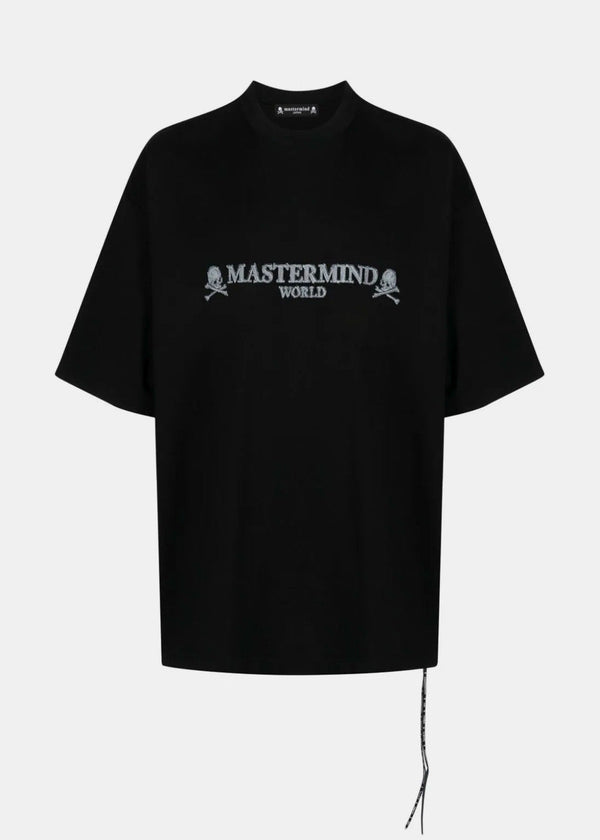 MASTERMIND WORLD Black Brillant Logo Tee