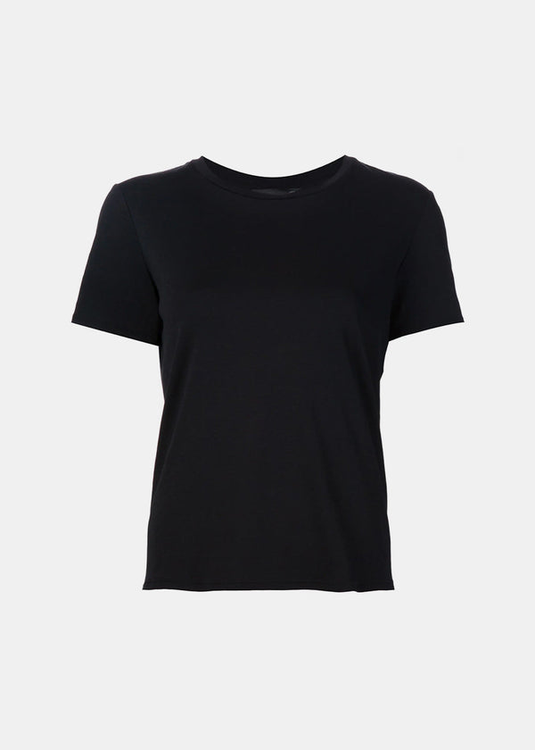 THE ROW Black Wesler T-Shirt-NOBLEMARS