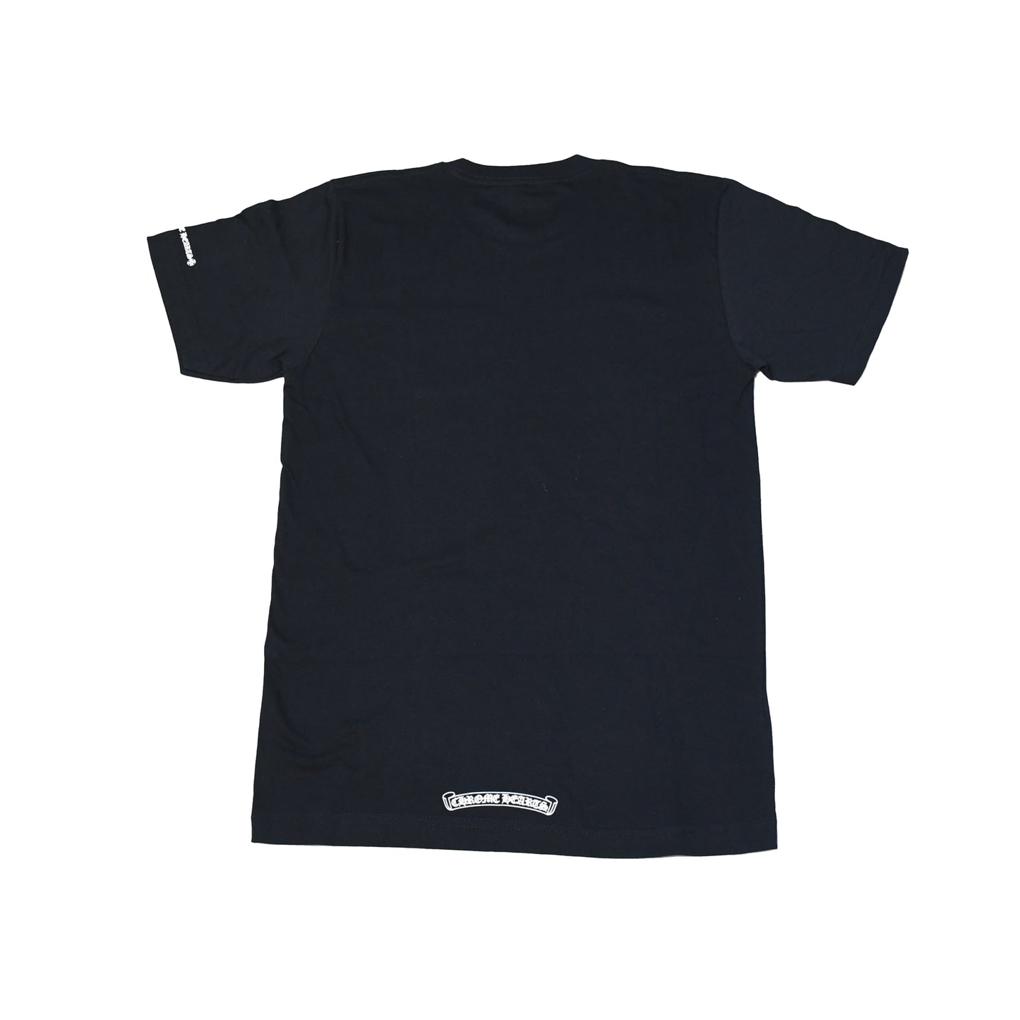 Chrome Hearts Collar Logo T-Shirt Black - NOBLEMARS