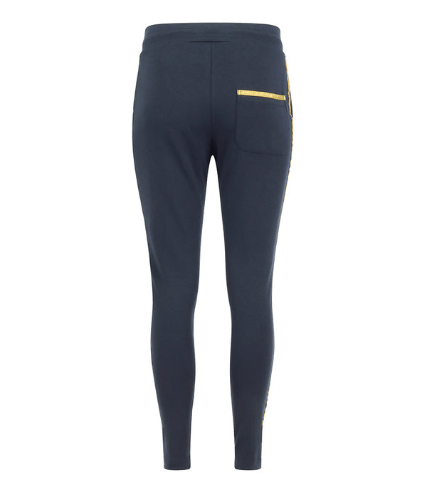 Madison Maison™ Navy W/ Gold Stripe Sweatpants-NOBLEMARS