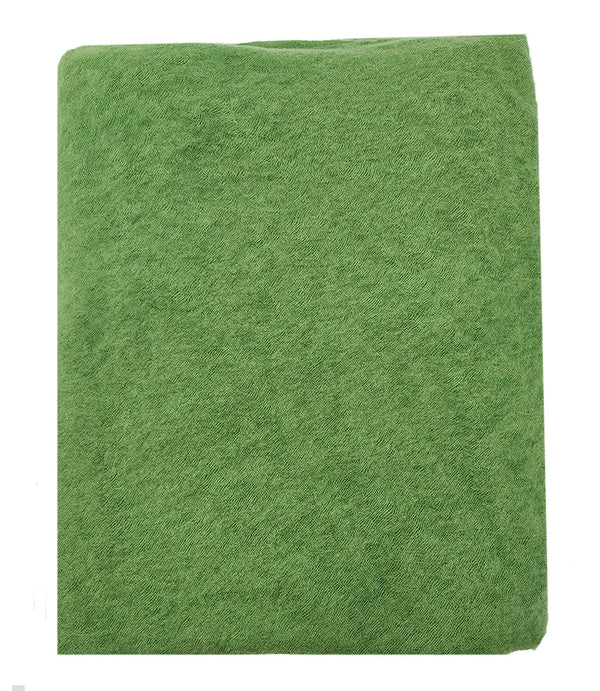 Botto Giuseppe Large Grass Green Cashmere Plain Stole-NOBLEMARS
