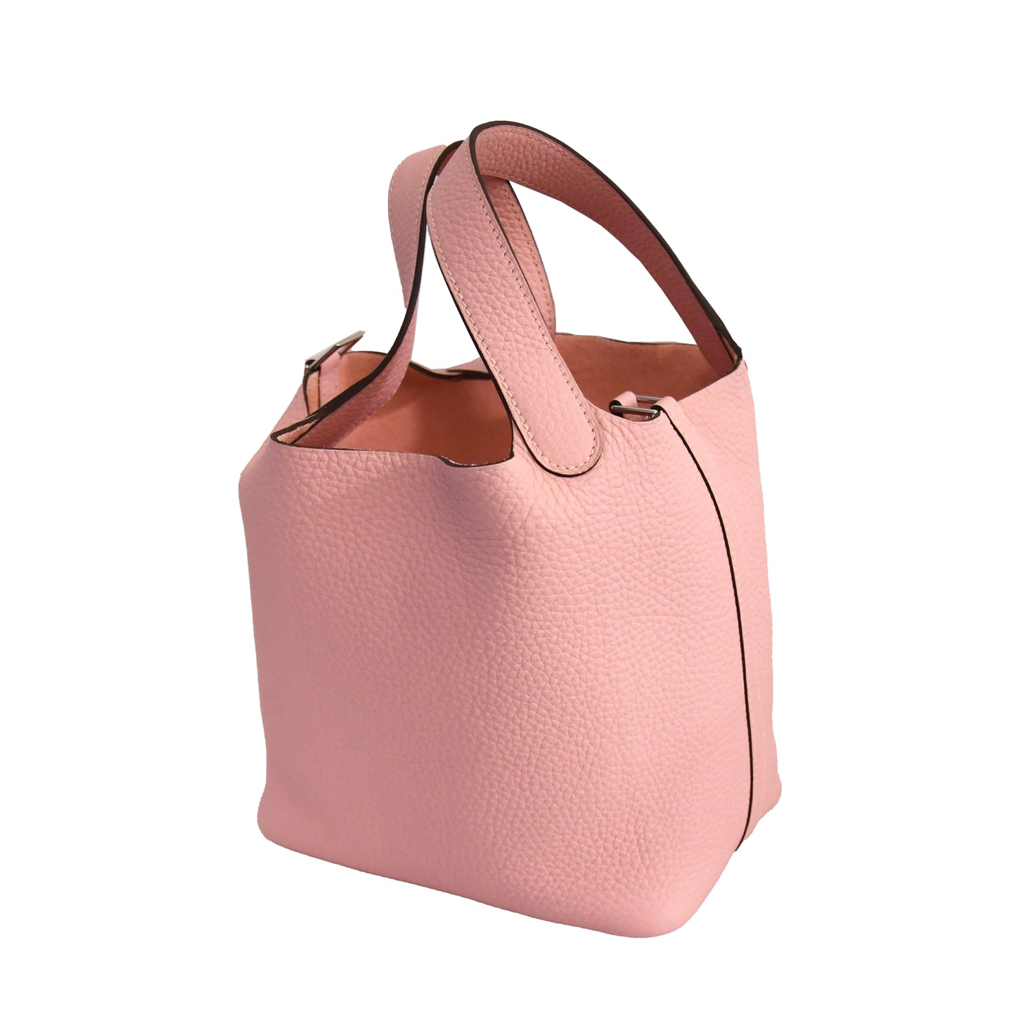 Hermes Picotin 18 Palladium Hardware Rose Sakura - NOBLEMARS