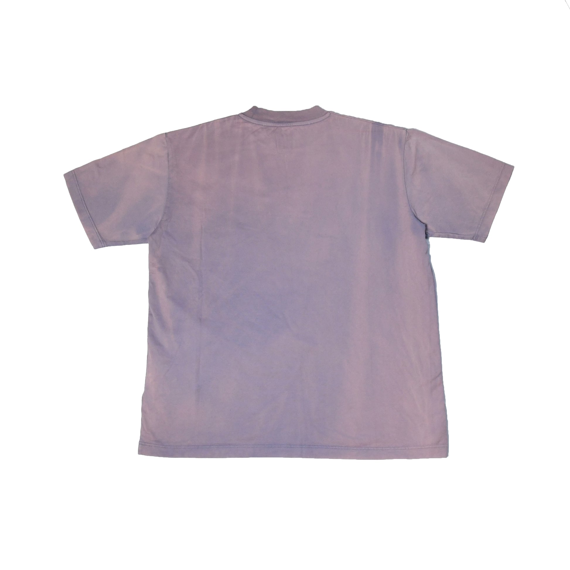 Off-White Applique Tie-dyed Cotton-Jersey T-shirt Purple - NOBLEMARS