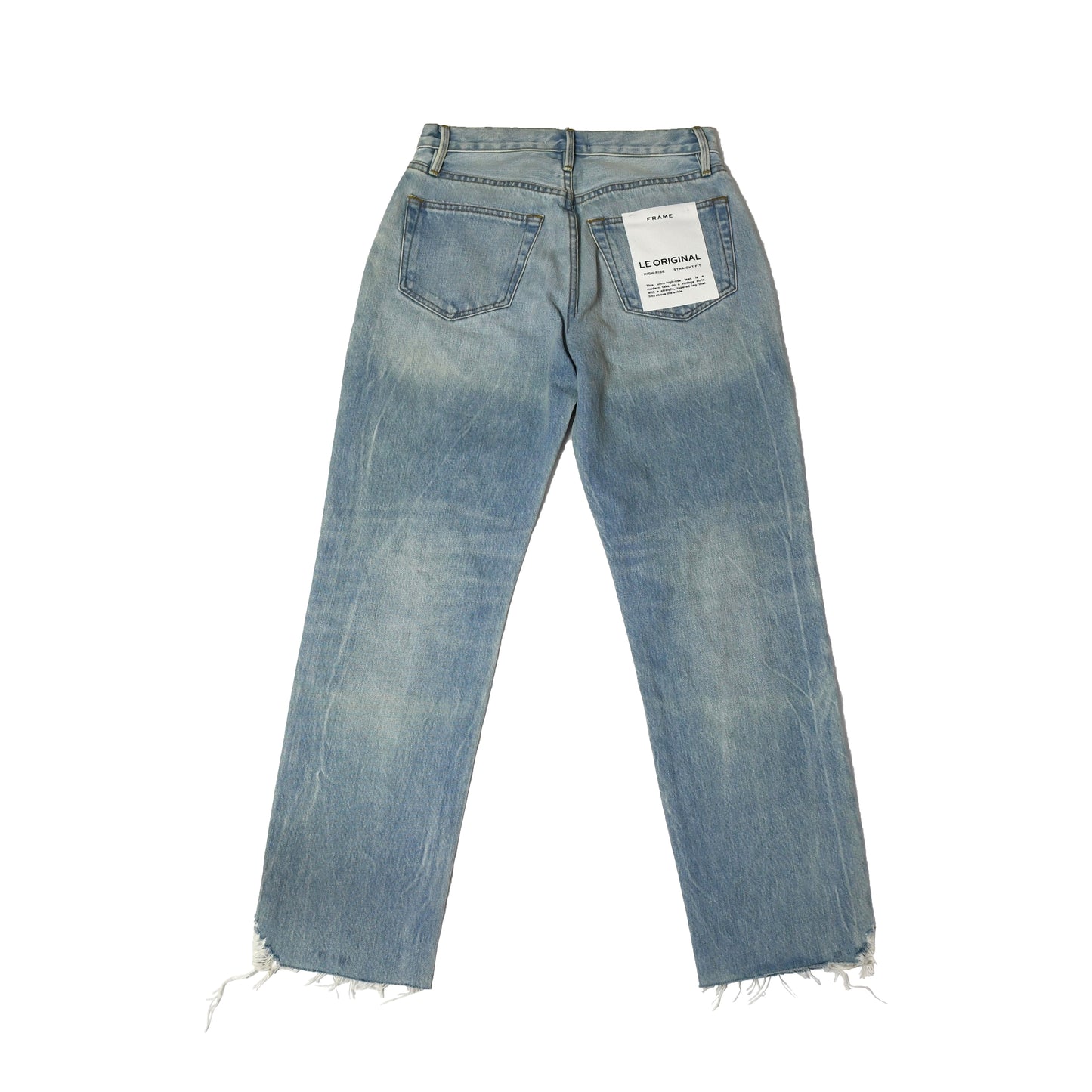 FRAME The Straight Jeans Blue - NOBLEMARS