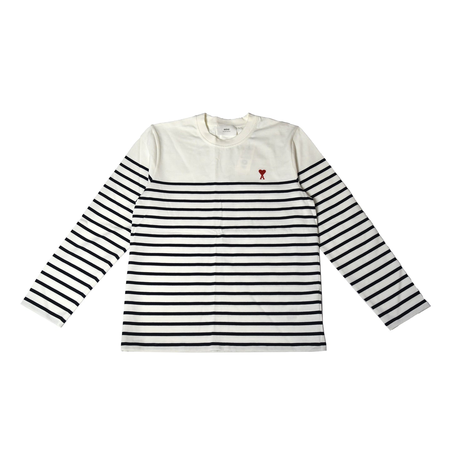 Ami de Coeur Mariniere L/S Shirts White - NOBLEMARS