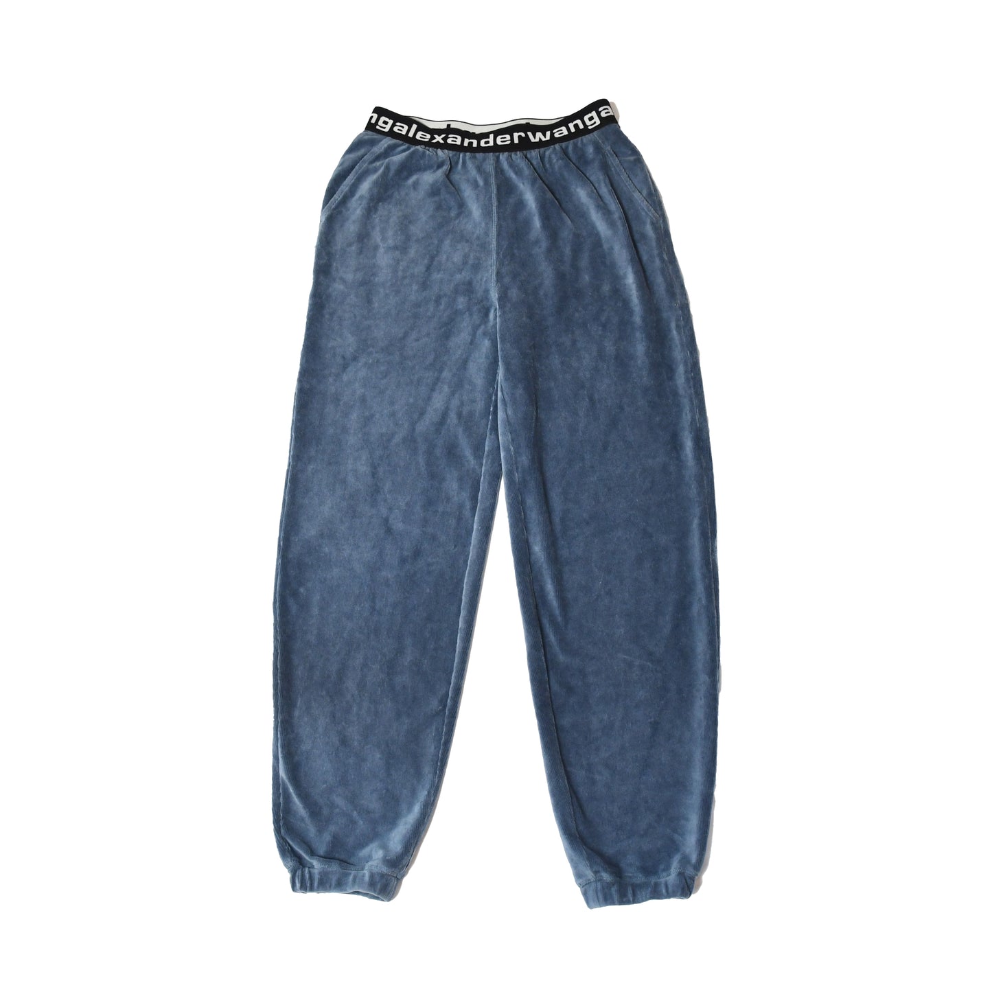 Alexander Wang Fluffy Sweatpant Grey Blue - NOBLEMARS