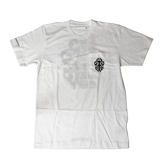 Chrome Hearts Black Sword Icon T-Shirt White - NOBLEMARS