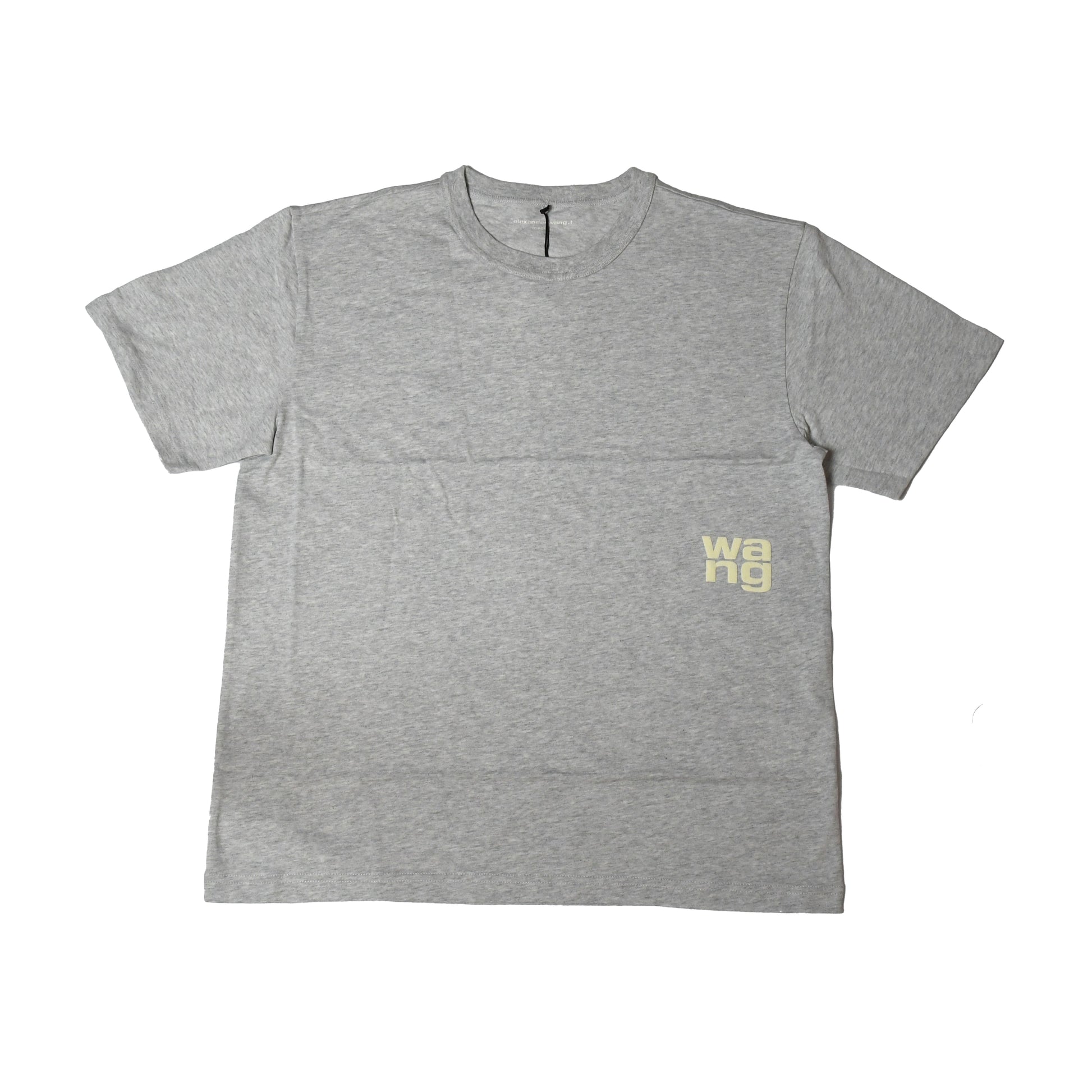 Alexander Wang Puff Logo T-shirt Grey - NOBLEMARS