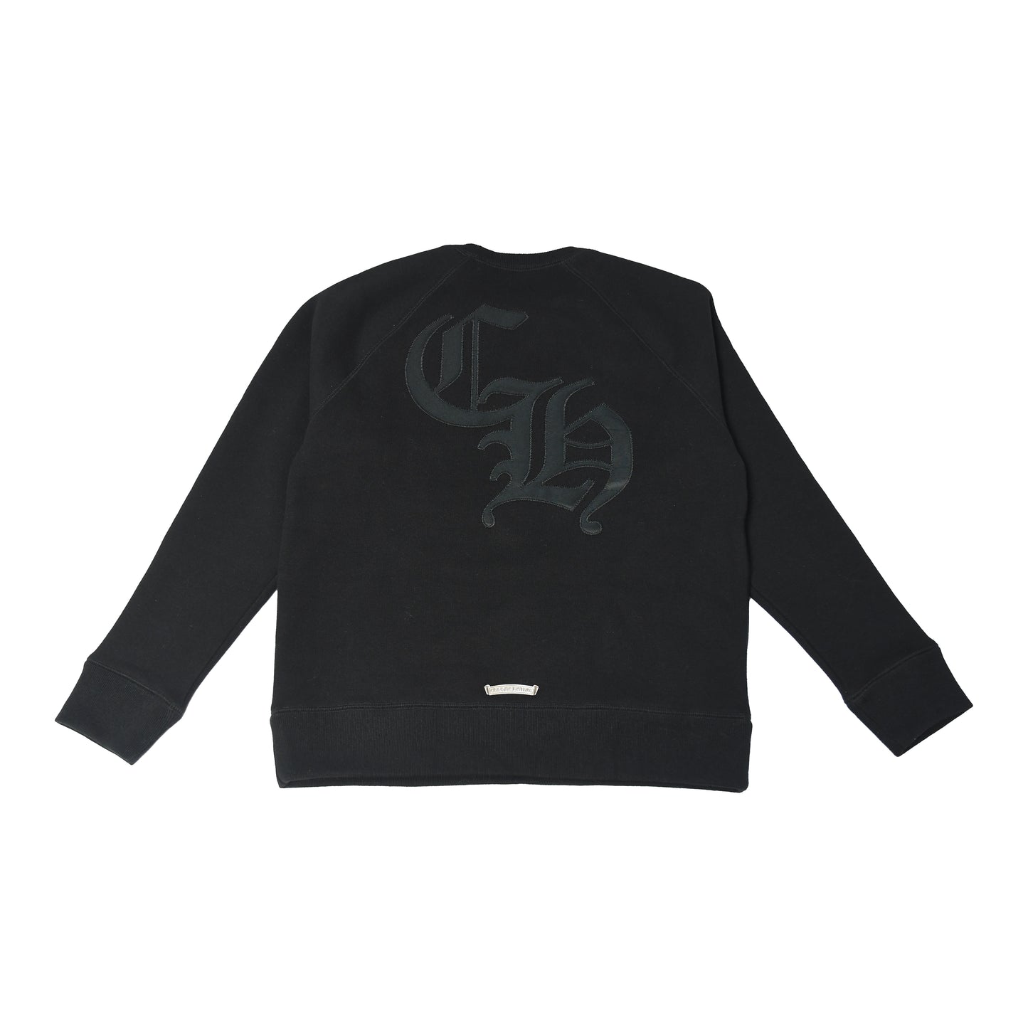 Chrome Hearts Cemetery Cross Seven-11 Crewneck L/S Sweatshirt Black- NOBLEMARS
