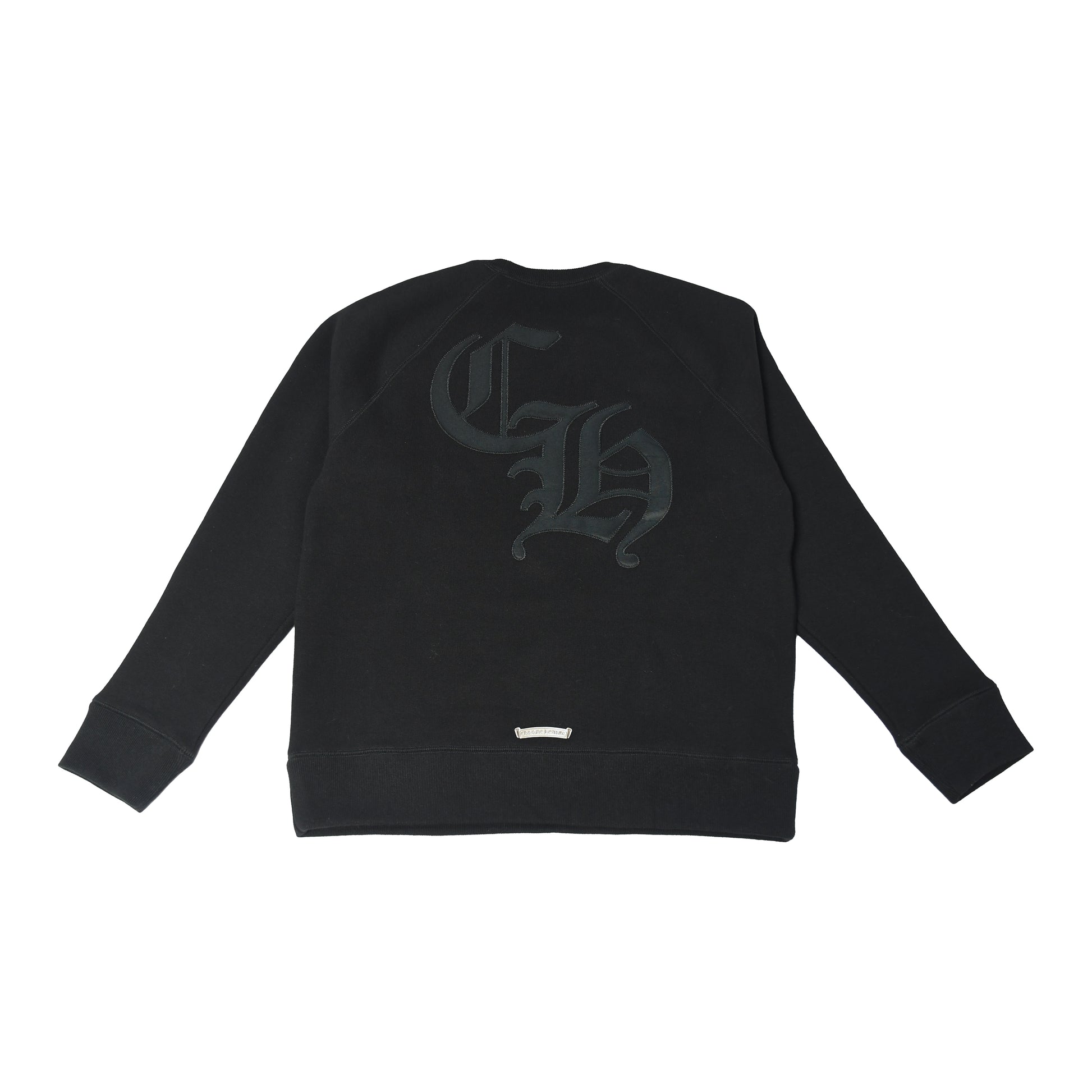 Chrome Hearts Cemetery Cross Seven-11 Crewneck L/S Sweatshirt Black- NOBLEMARS