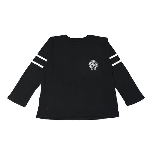 Chrome Hearts 33 Horseshoe Logo L/S Shirts Black- NOBLEMARS
