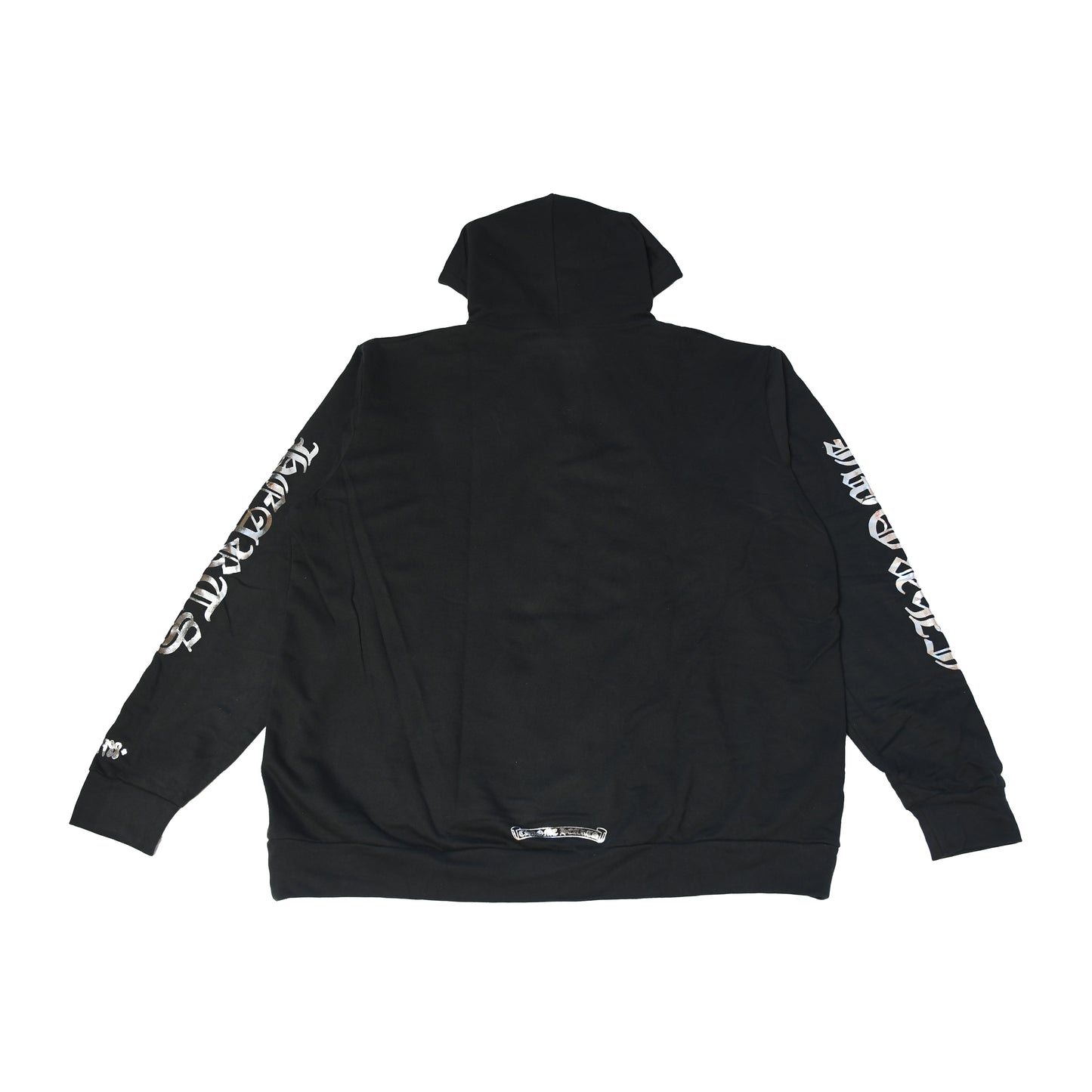 Chrome Hearts 1988 Vertical Logo Hoodie Black-NOBLEMARS
