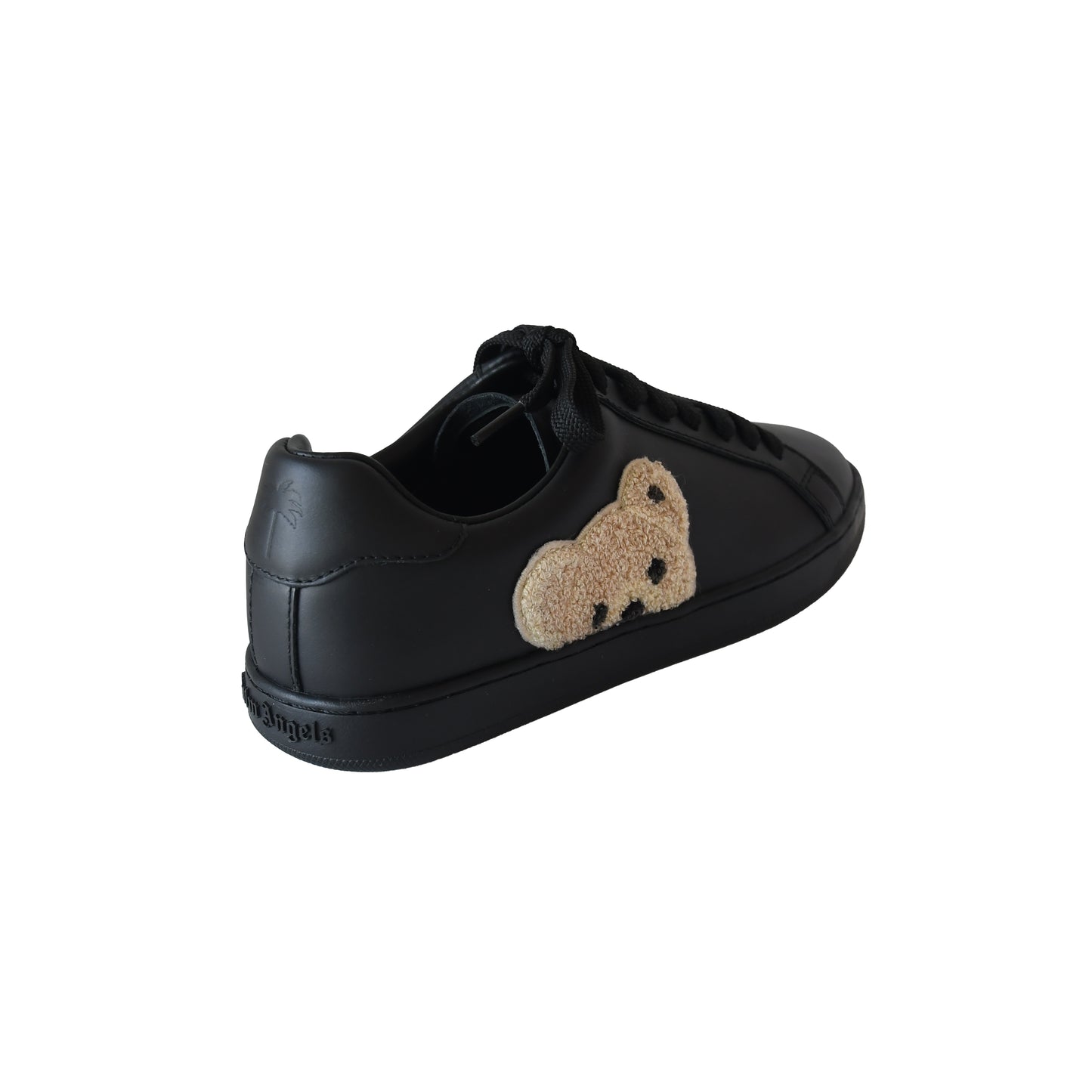 Palm Angels Teddy Bear Sneakers Black-NOBLEMARS