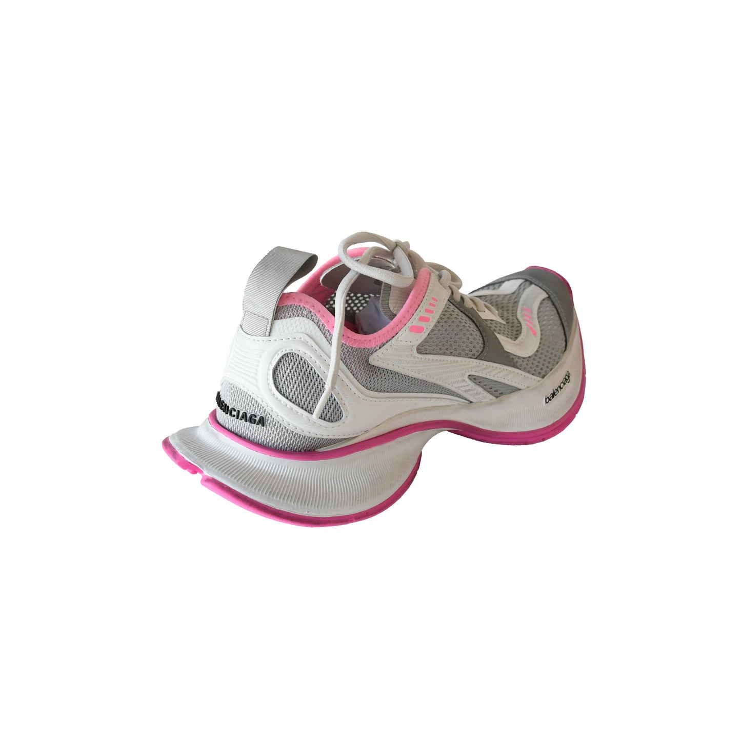 Balenciaga Circuit Sneakers Grey Pink-NOBLEMARS