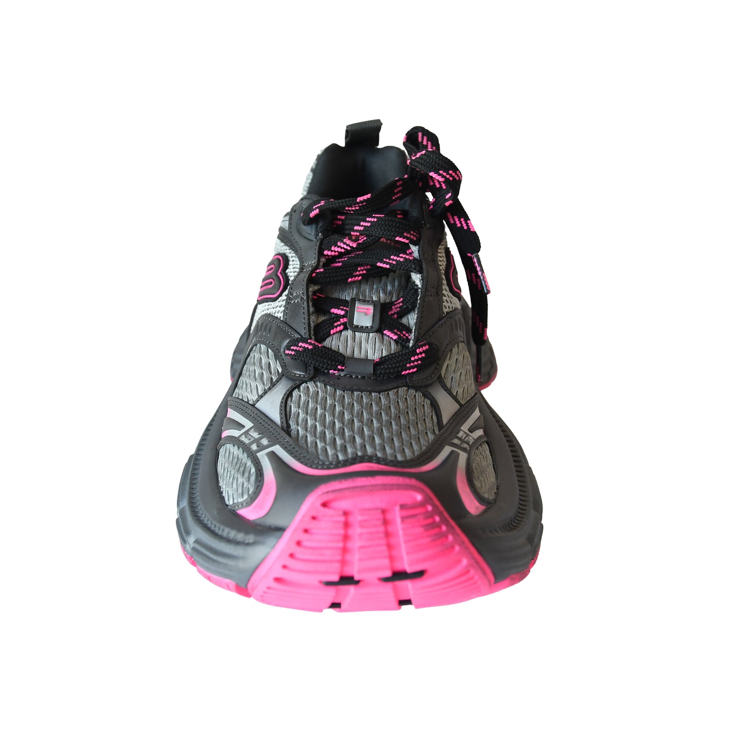 Balenciaga 10XL Sneakers Grey Pink Black-NOBLEMARS