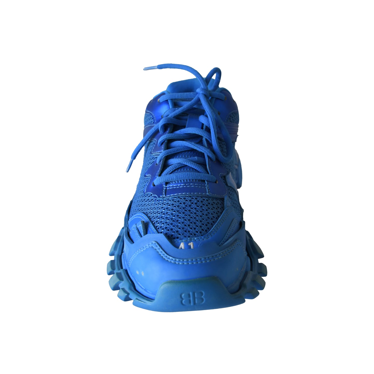 Balenciaga Track 3 Mesh Chunky Sneakers Blue-NOBLEMARS