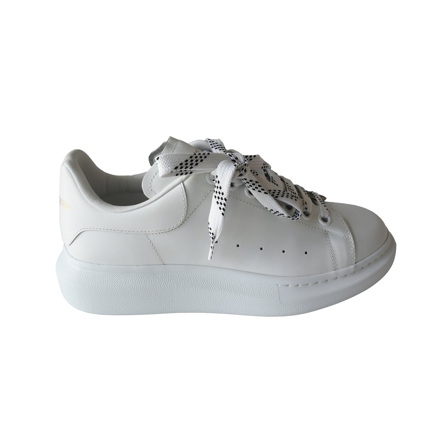 Alexander McQueen Oversized Low-Top Sneakers White-NOBLEMARS