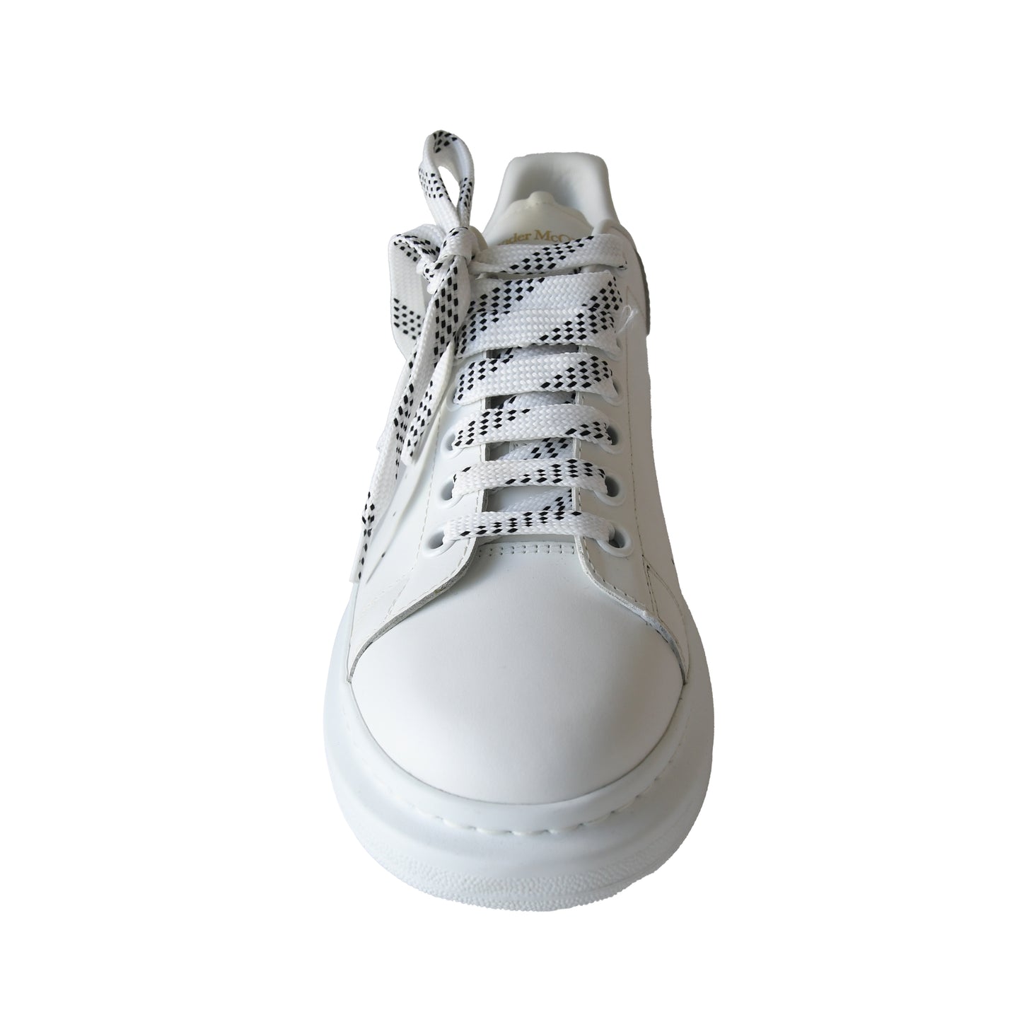 Alexander McQueen Oversized Low-Top Sneakers White-NOBLEMARS
