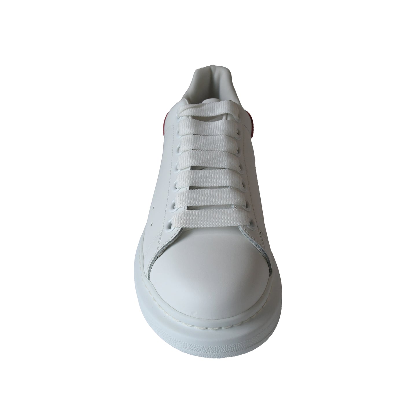 Alexander McQueen Oversized Sneakers White Pink-NOBLEMARS