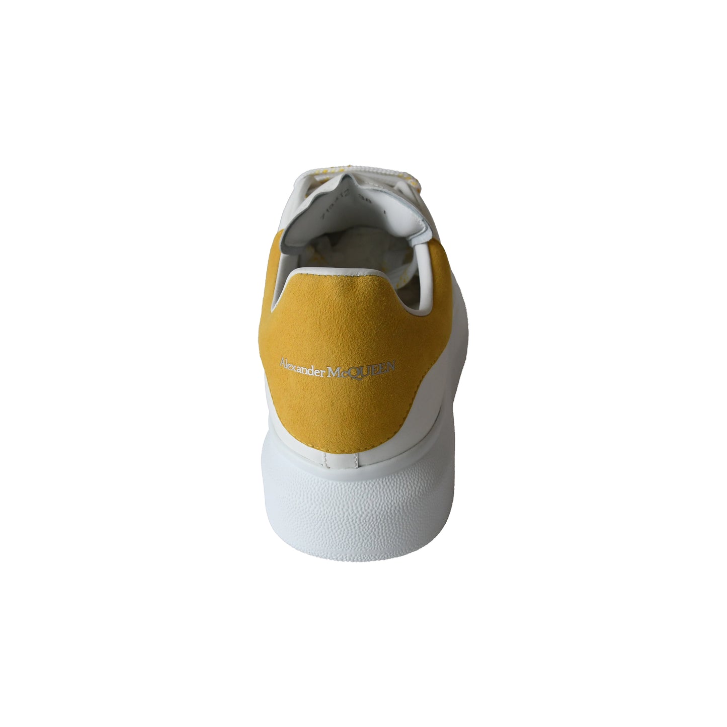 Alexander McQueen Oversized Sneakers Yellow White-NOBLEMARS
