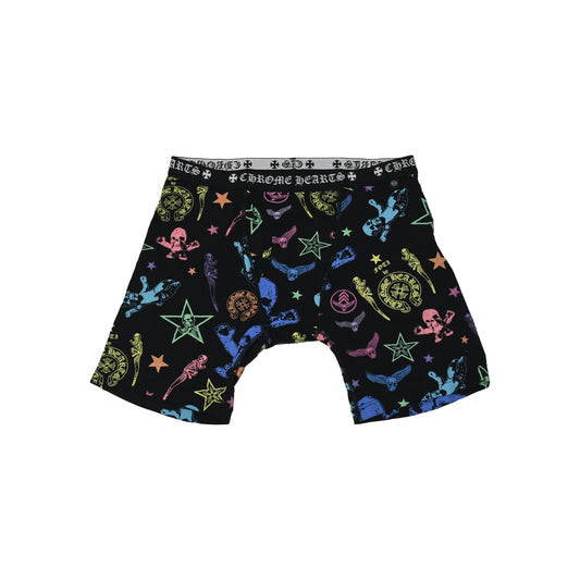 Chrome Hearts Foti Print Boxer Briefs Multicolor-NOBLEMARS