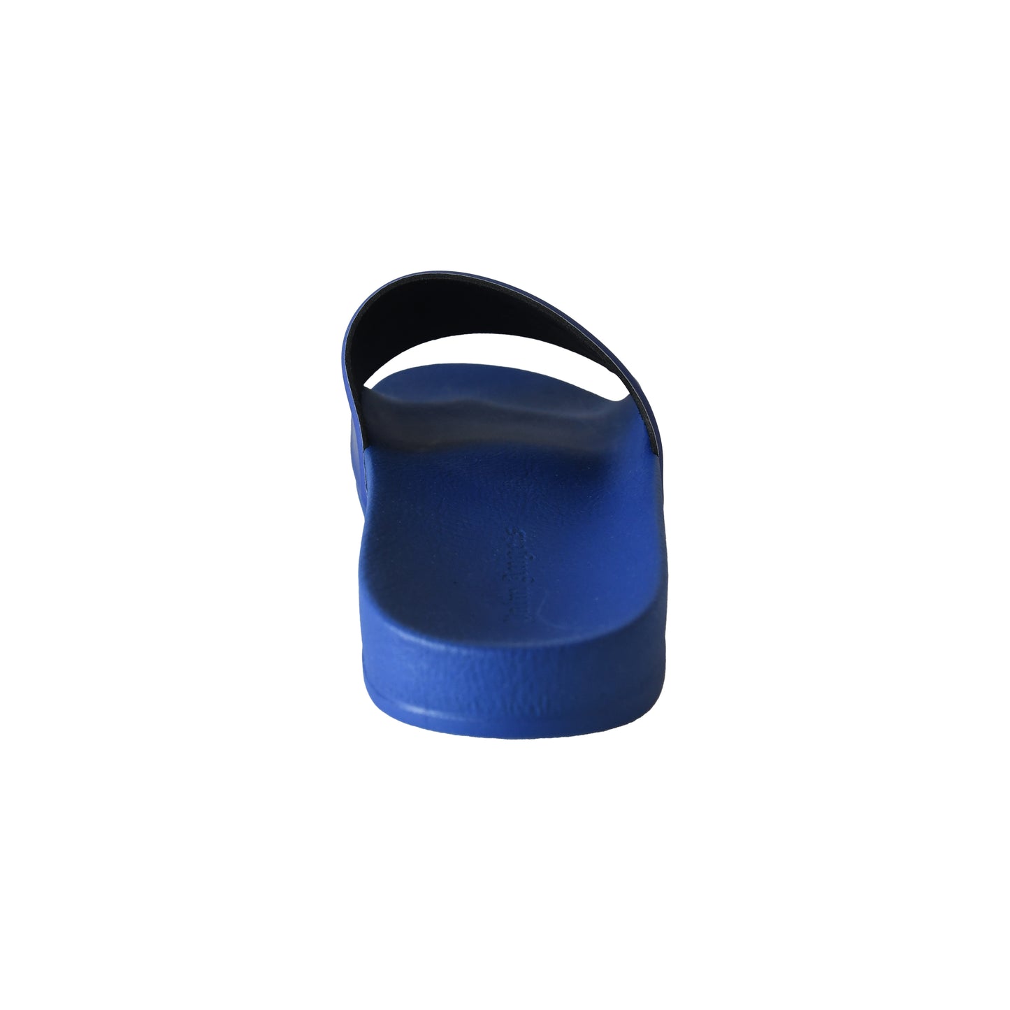Palm Angels Logo-Print Sliders Blue-NOBLEMARS