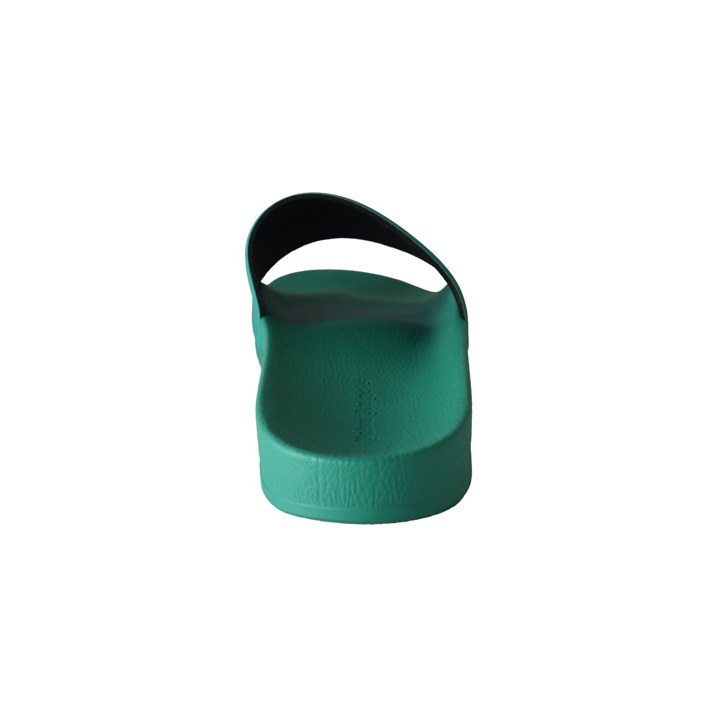 Palm Angels Logo-Print Sliders Green-NOBLEMARS