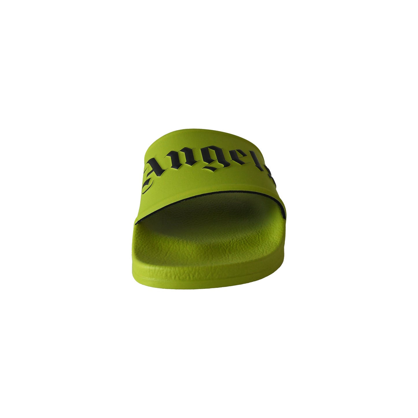 Palm Angels Logo-Print Sliders Light Green-NOBLEMARS