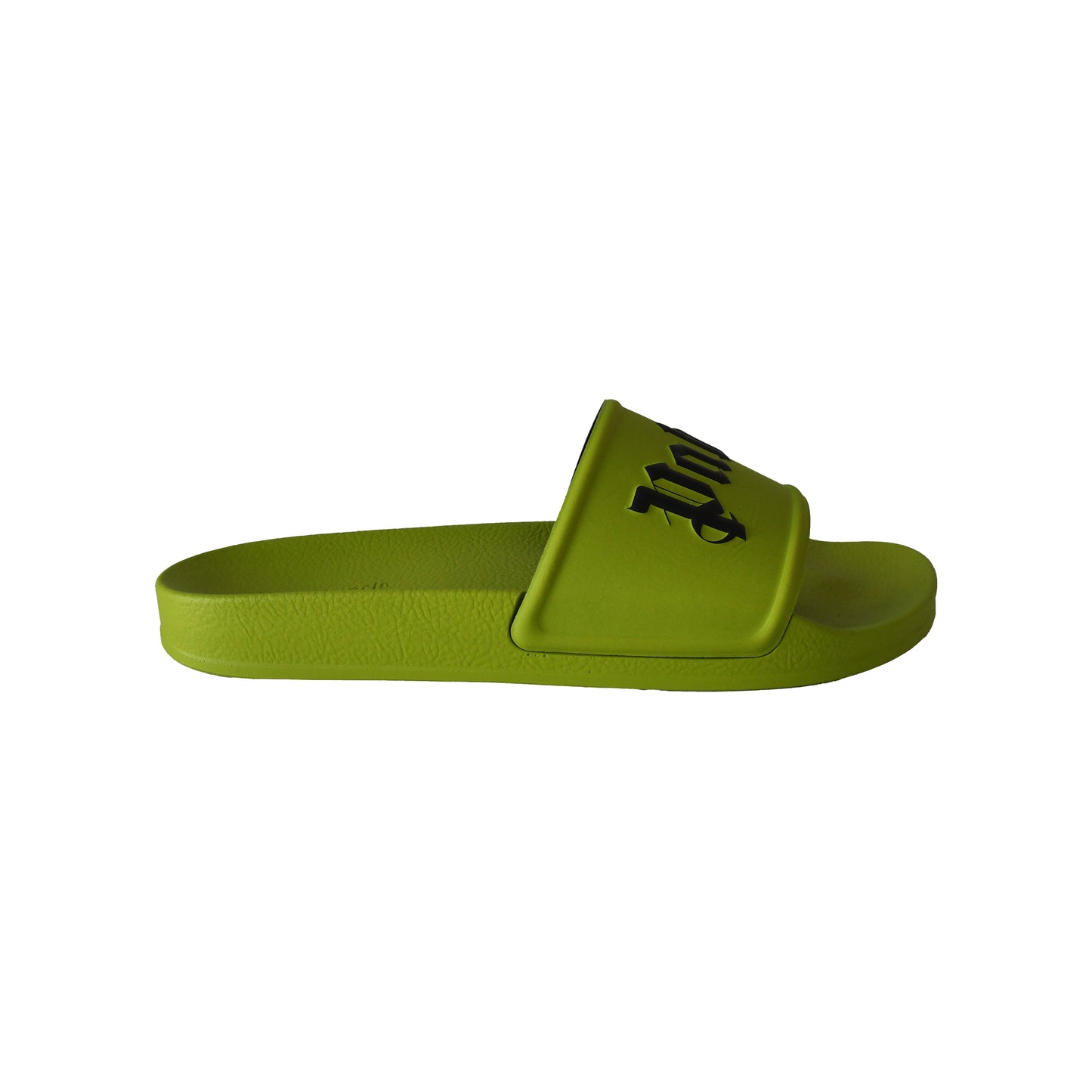 Palm Angels Logo-Print Sliders Light Green-NOBLEMARS