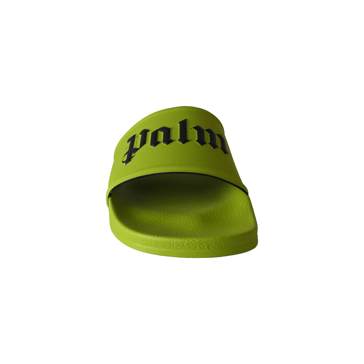Palm Angels Logo-Print Sliders Light Green-NOBLEMARS