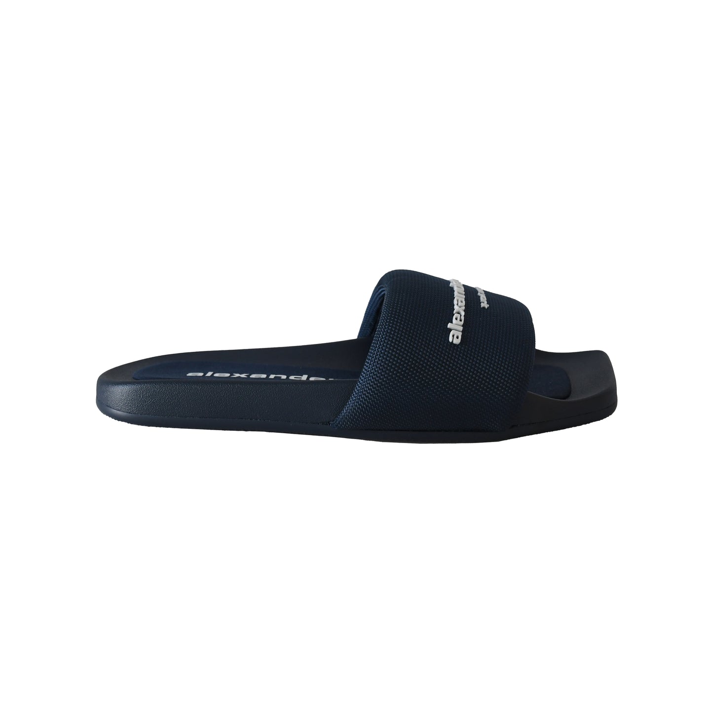 Off-White Diag Striped Slides Black Beige-NOBLEMARS