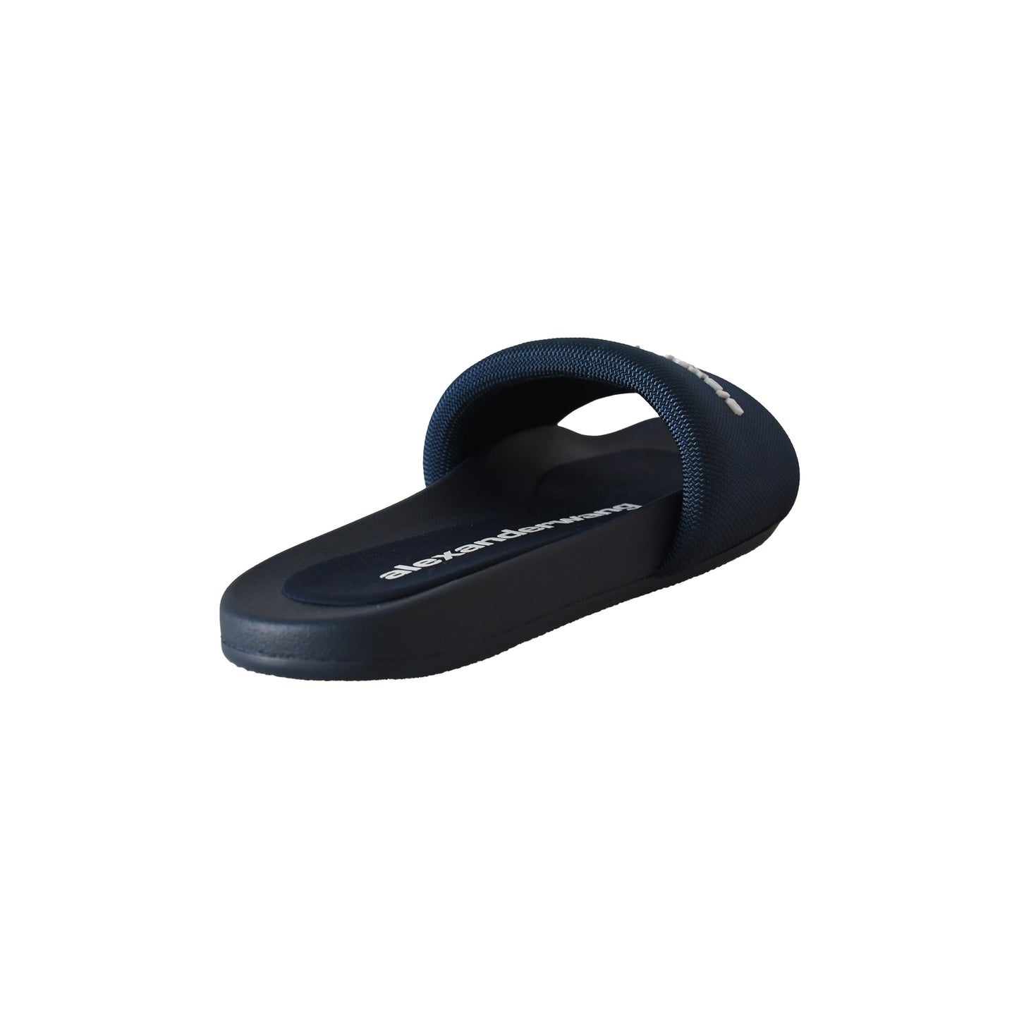 Off-White Diag Striped Slides Black Beige-NOBLEMARS