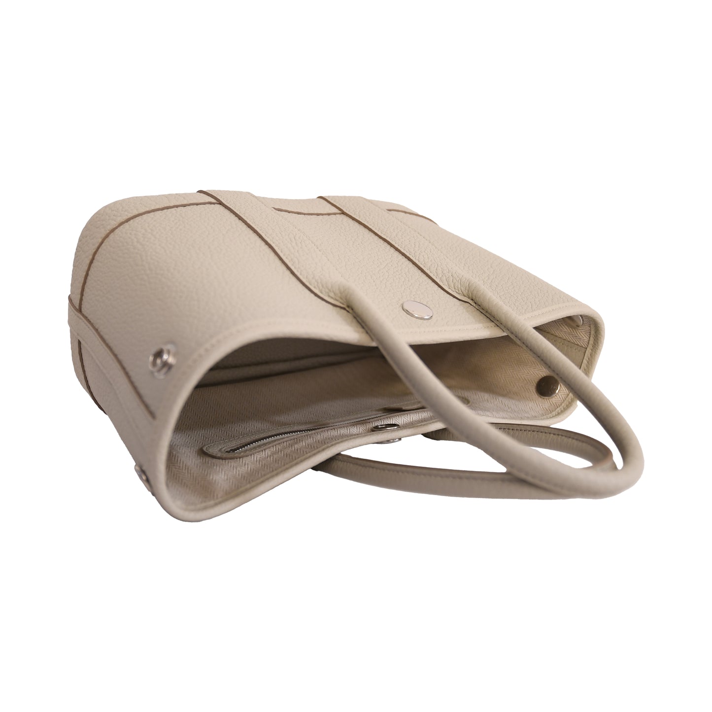 Hermes Mini Garden Party Negonda Palladium Hardware Beton-NOBLEMARS