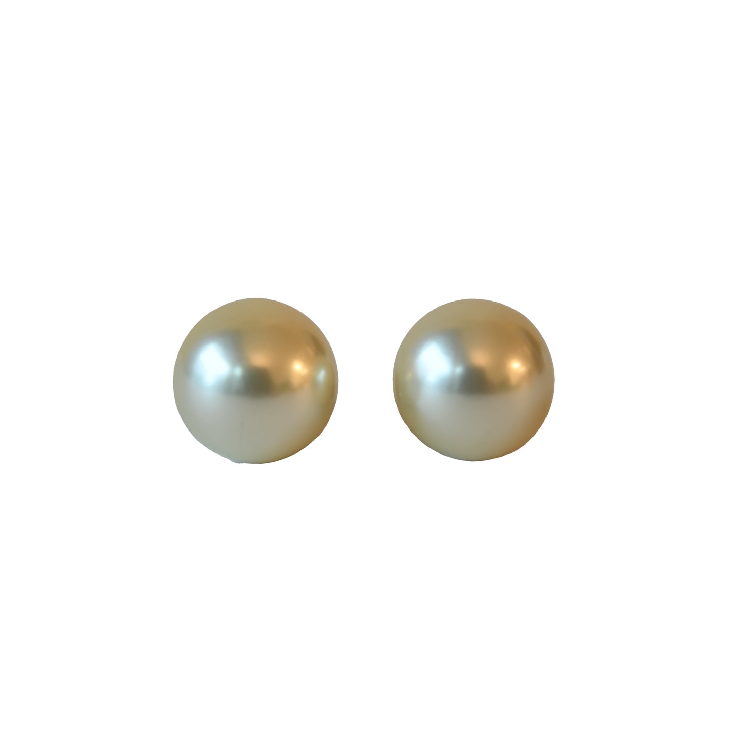 Dior Tribales CD Logo and Crystal Strass Heart Stud Earrings Gold-NOBLEMARS