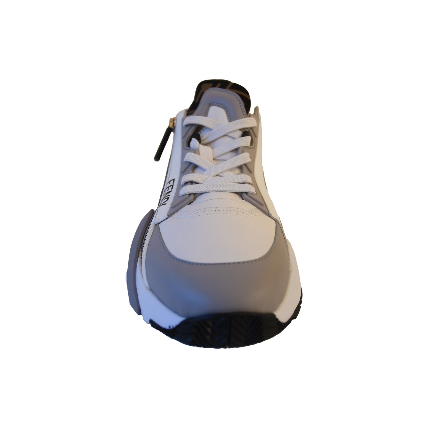 Fendi FF Logo Flow Sneaker Grey-NOBLEMARS