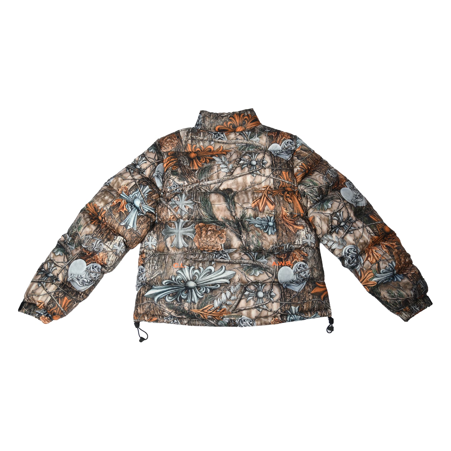 Chrome Hearts Nike NOCTA Cross Patch Puffer Jacket Multicolor