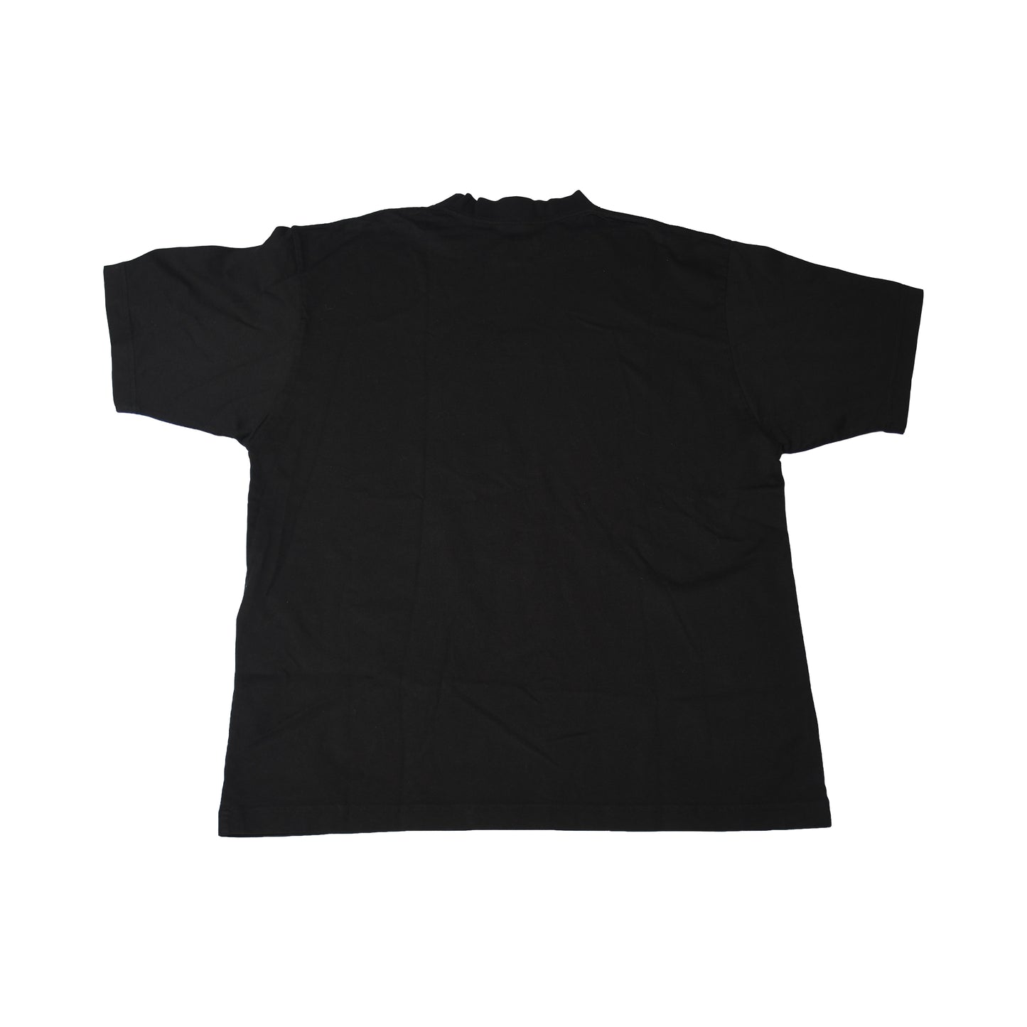 Balenciaga BB Classic Vintage T-Shirts Washed Black-NOBLEMARS