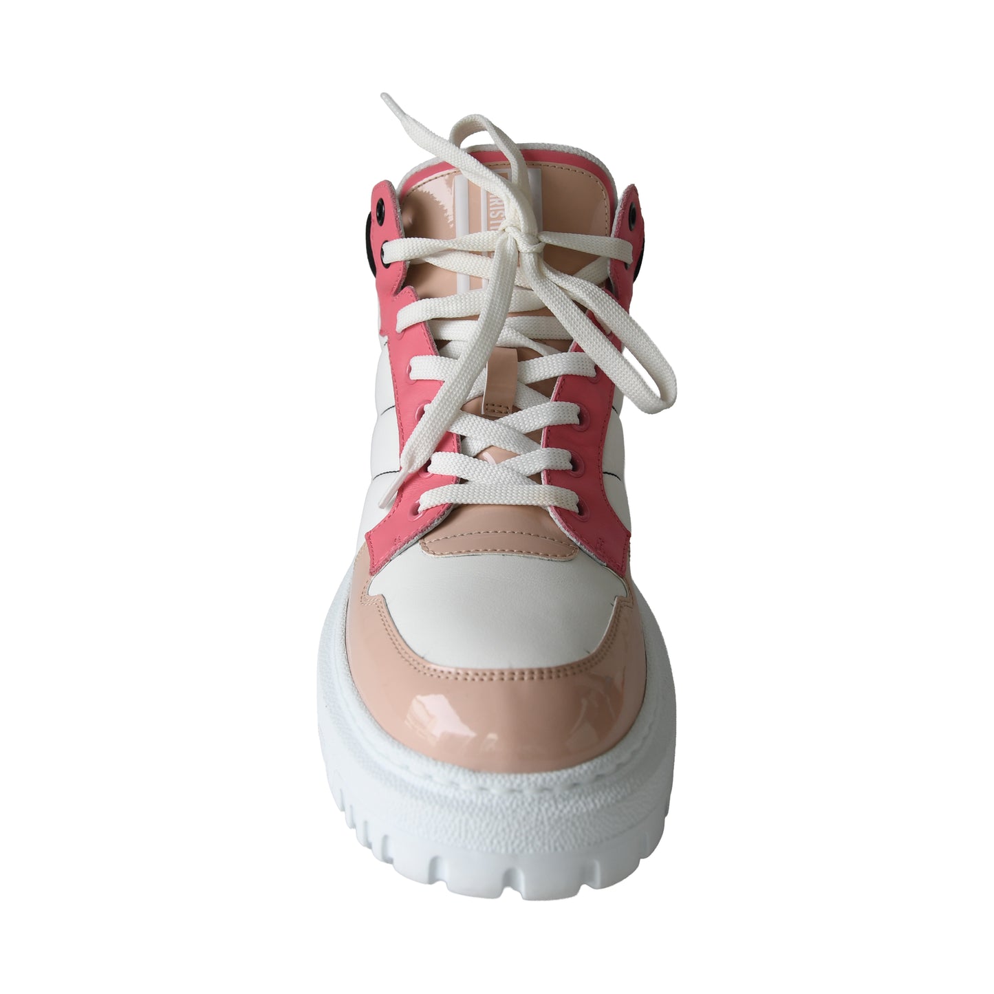 Dior D-Player Sneaker Nylon Calfskin Multicolor Pink-NOBLEMARS