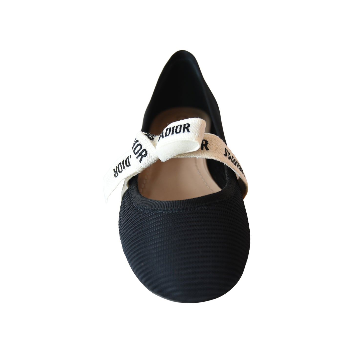 Dior Miss J'Adior Ballet Flats Black-NOBLEMARS