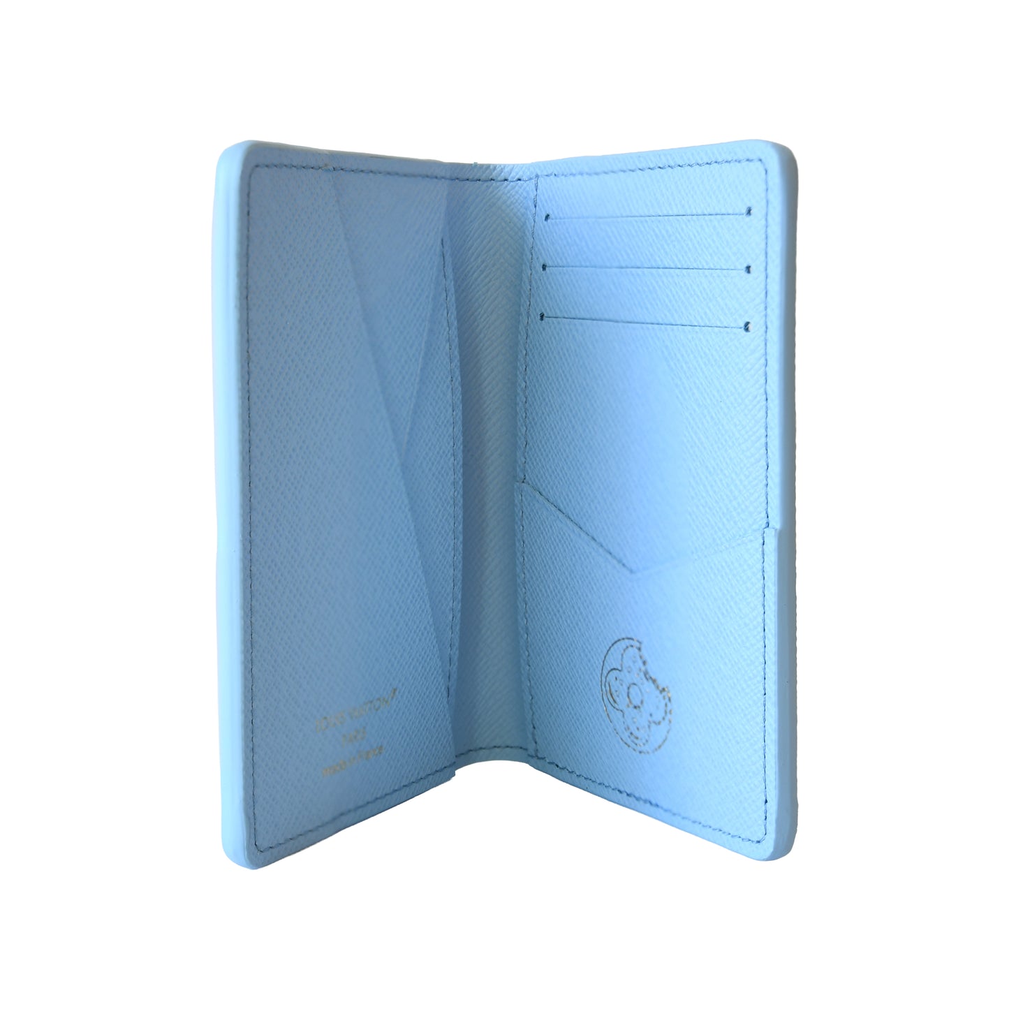Louis Vuitton Monogram Donuts Pocket Organizer Blue-NOBLEMARS