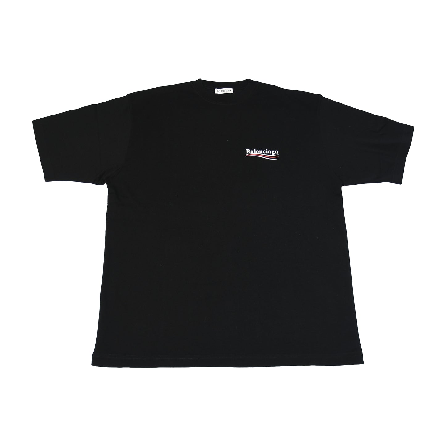 Balenciaga Political Campaign T-Shirts Black-NOBLEMARS