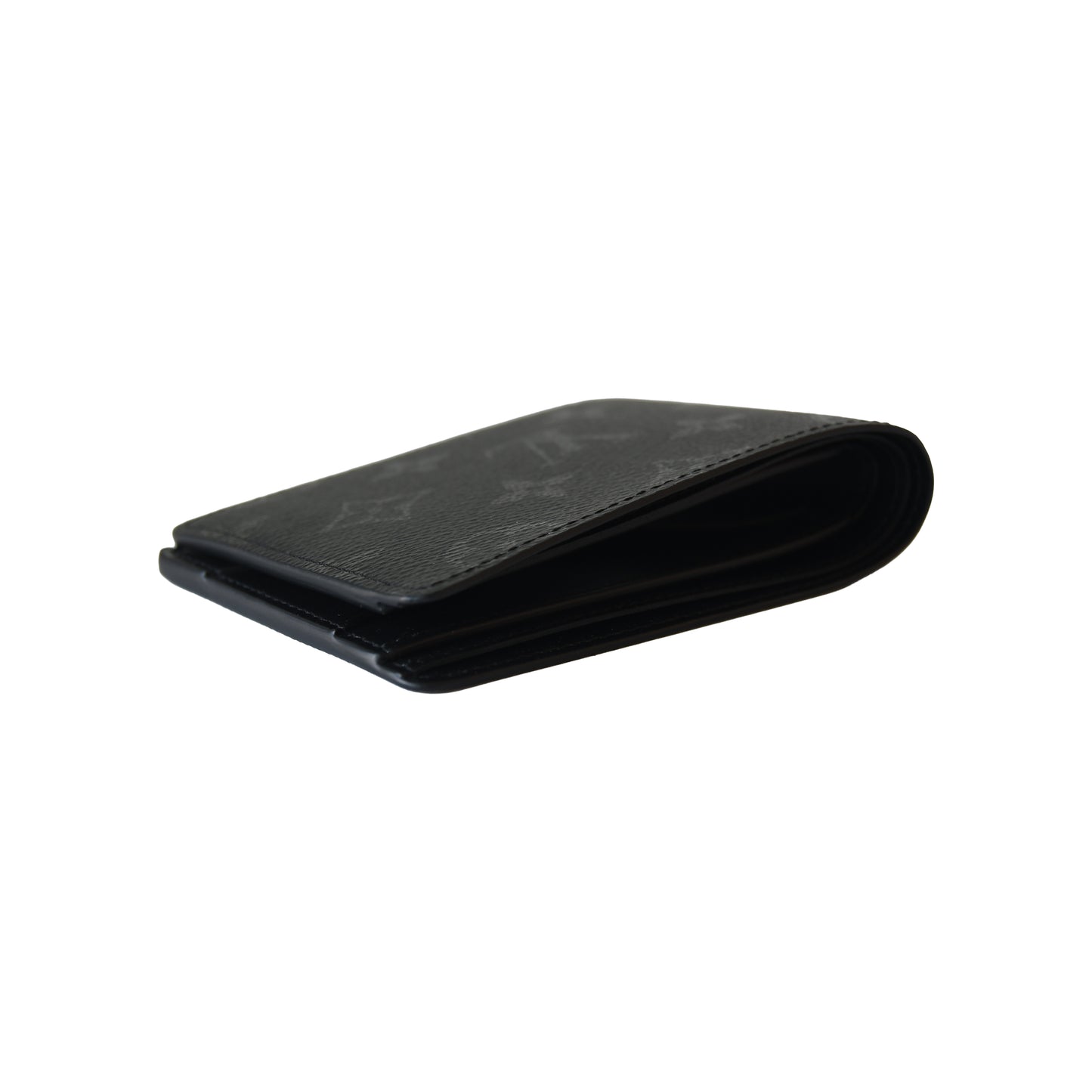 Louis Vuitton Multiple Wallet Monogram Shadow Dark Black- NOBLEMARS