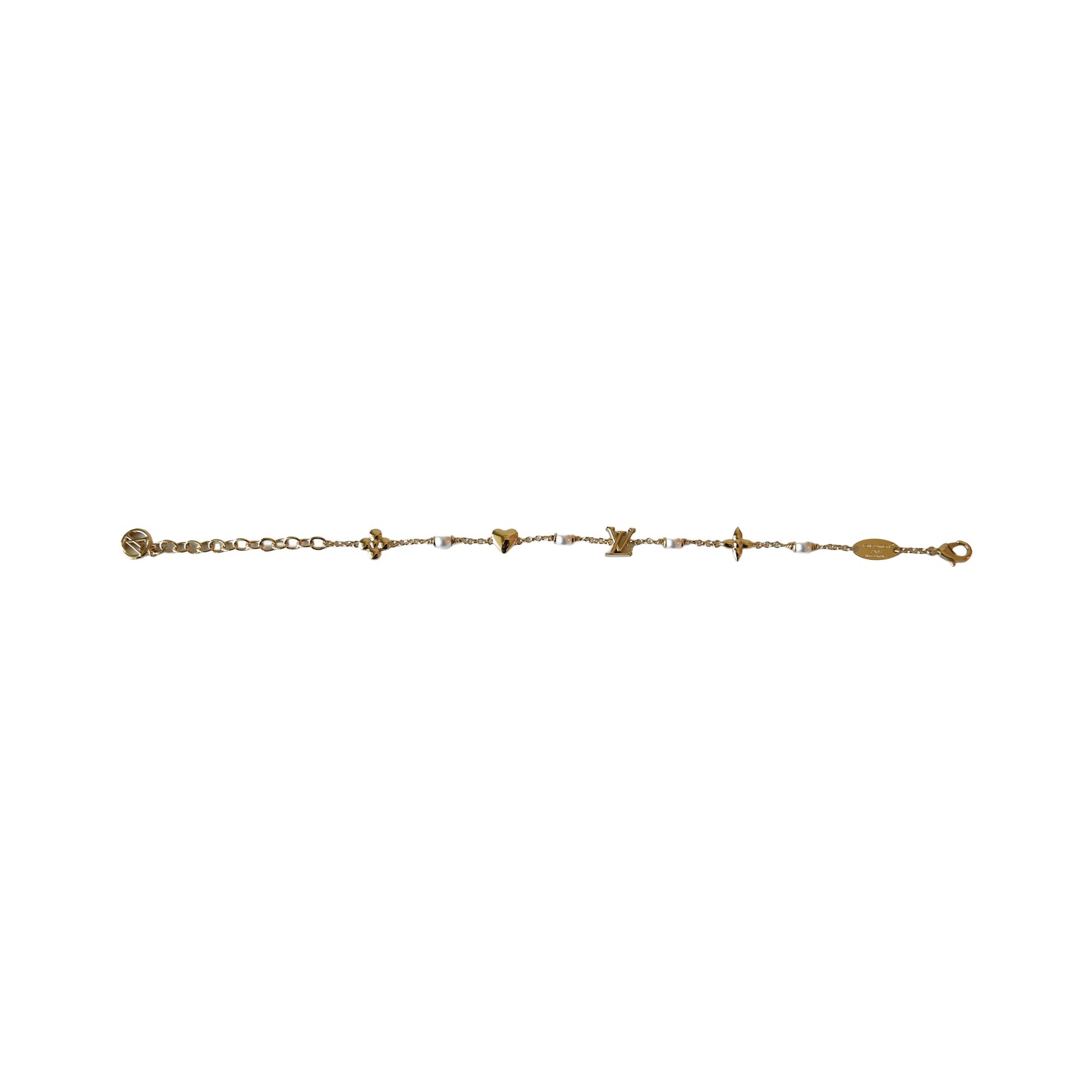 Louis Vuitton LV Heart Bracelet Gold- NOBLEMARS