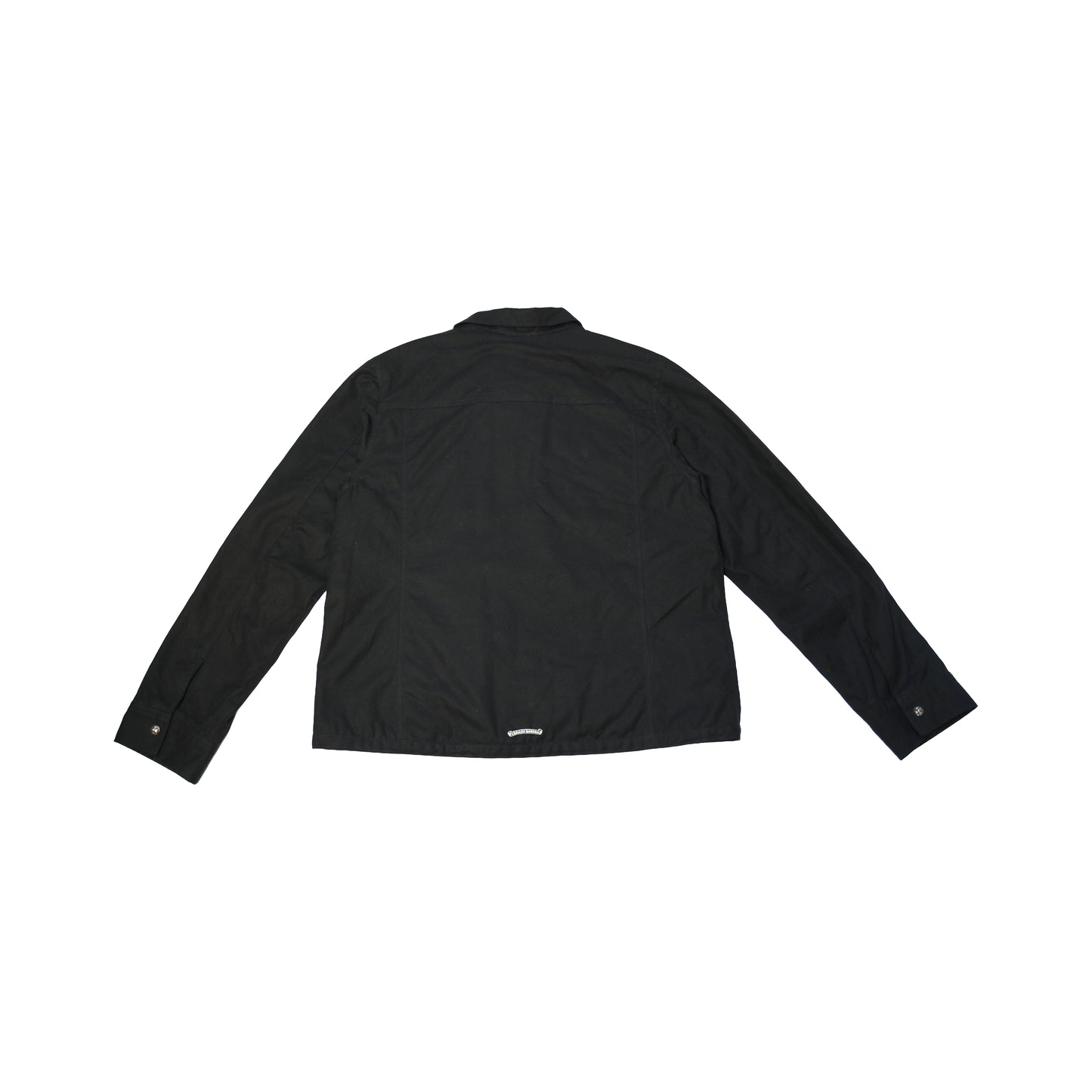 Chrome Hearts Black Denim Work Jacket Black- NOBLEMARS