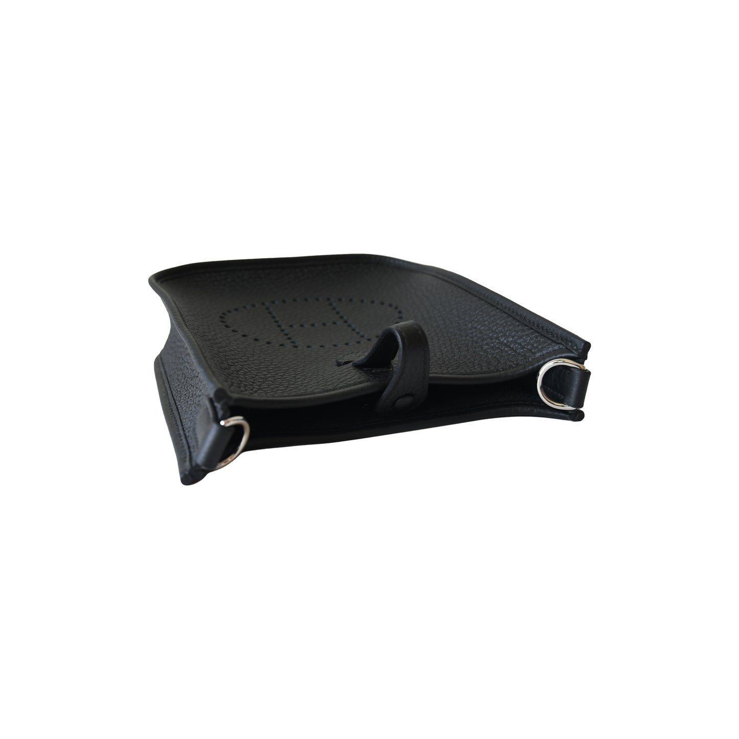 Hermes Evelyne Bag Clemence Hardware Noir