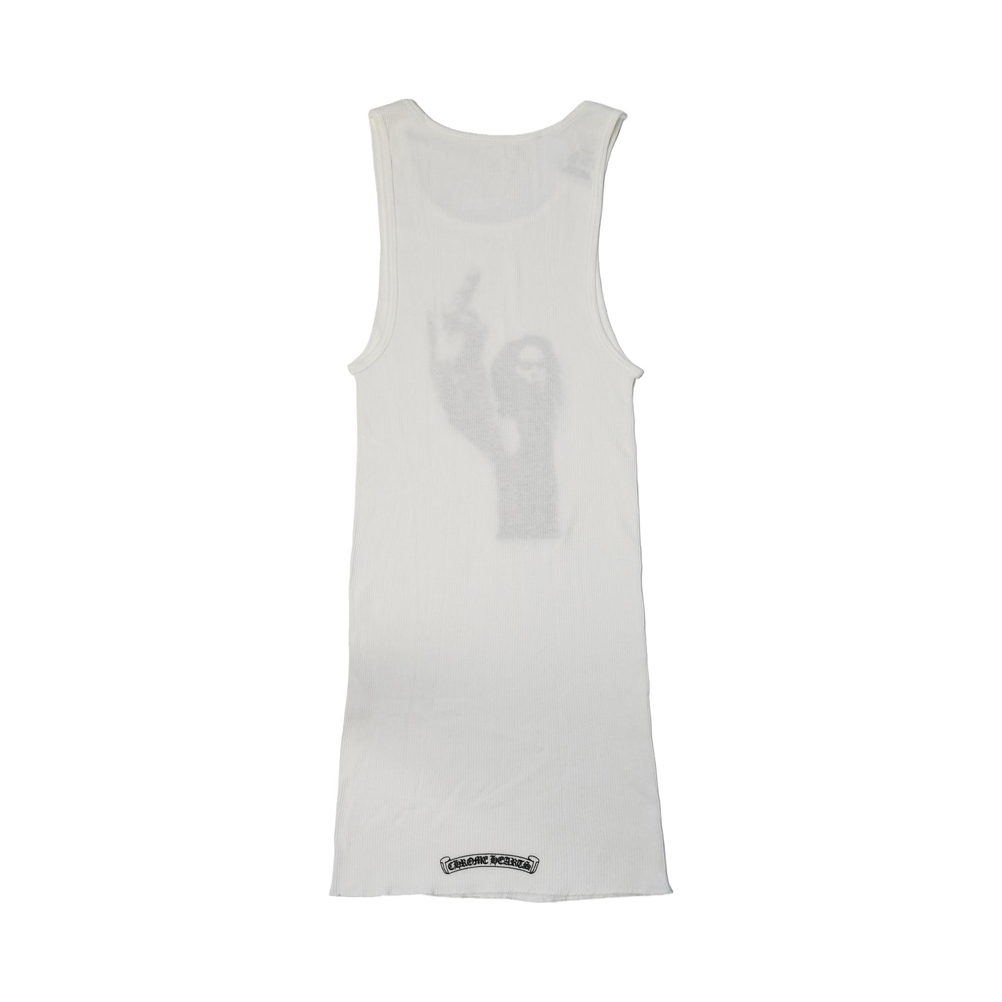 Chrome Hearts Joe Foti Tank Top White