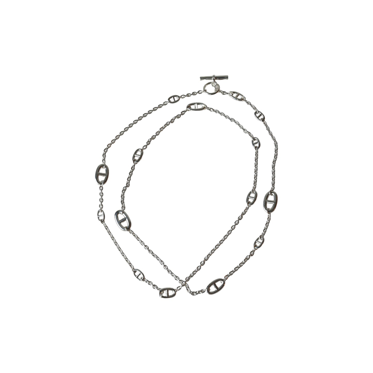 Hermes Farandole Long Necklace 120cm