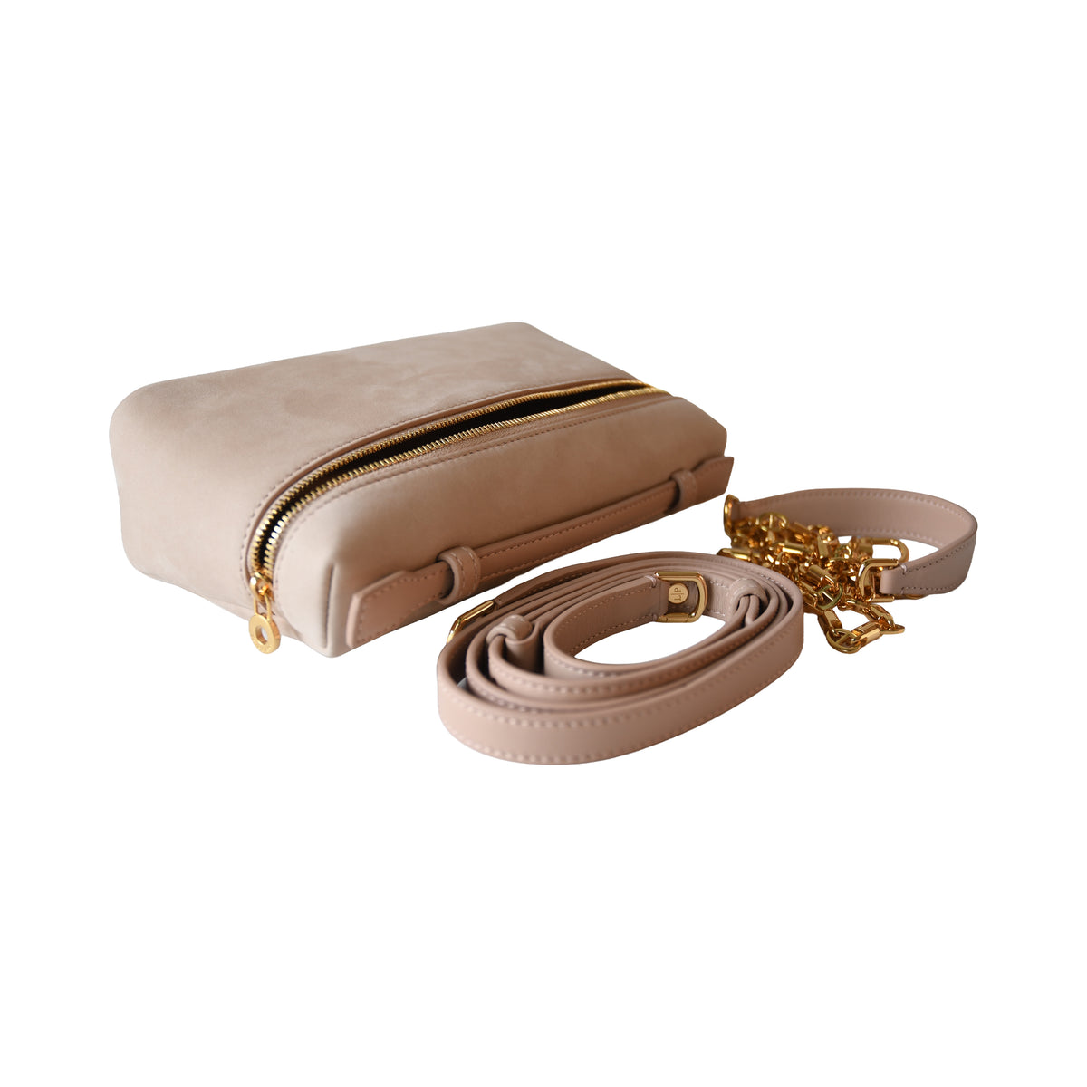 Loro Piana Extra Pocket L19 Pouch Pink Beige