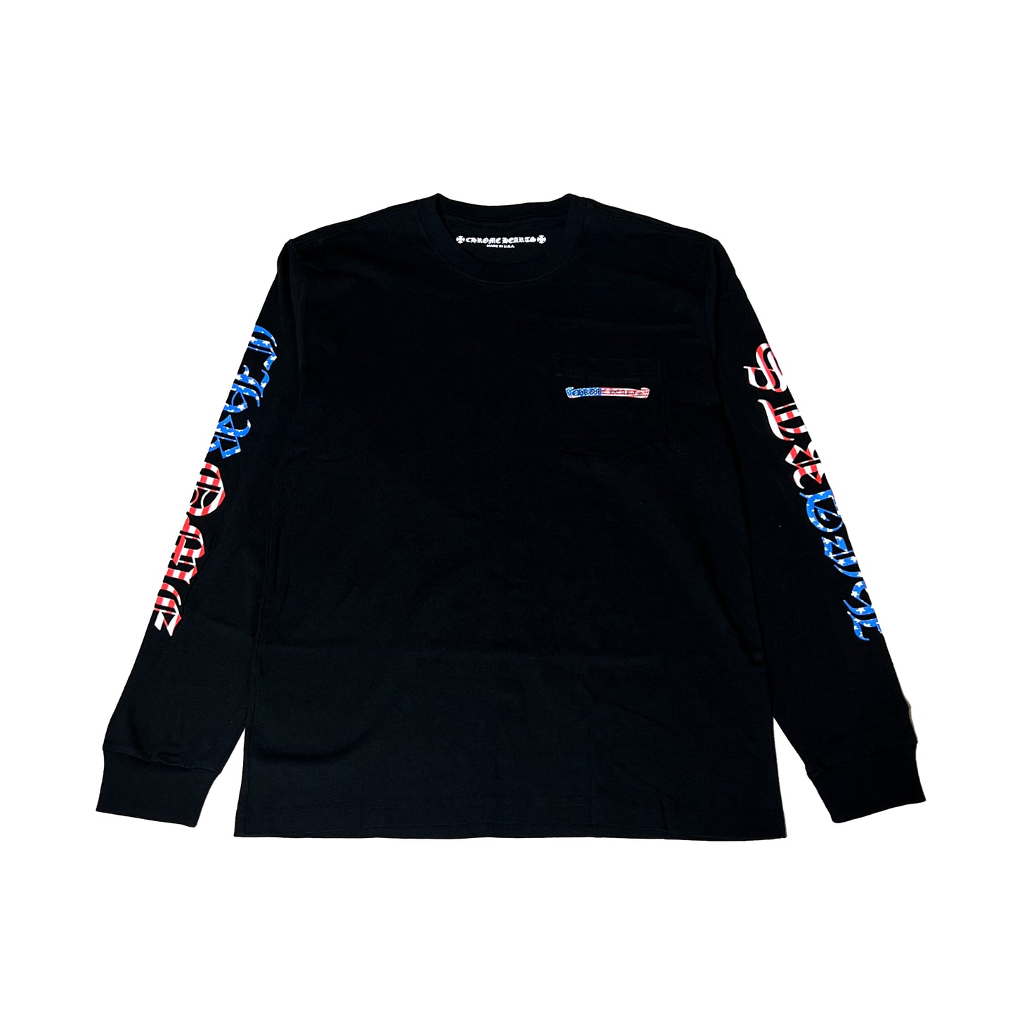 Chrome Hearts America L/S T-Shirt Black - NOBLEMARS